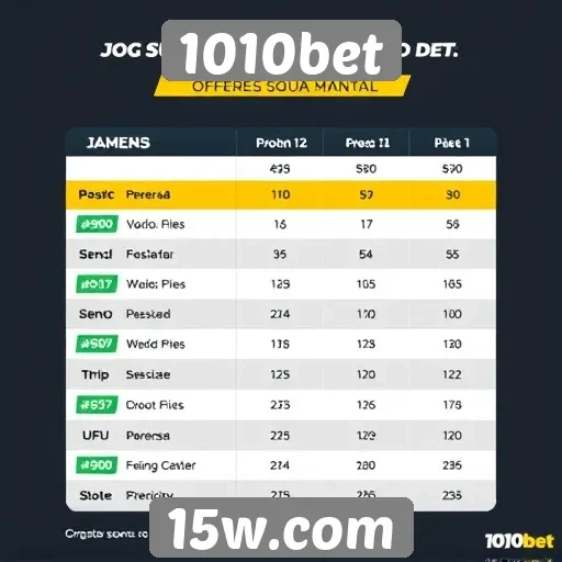 1010bet analisa suas ofertas de jogos para apostadores
